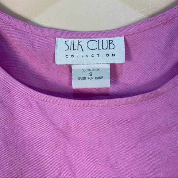 VTG 90s Silk Club Collection Cropped Tank Top - Picture 6 of 10